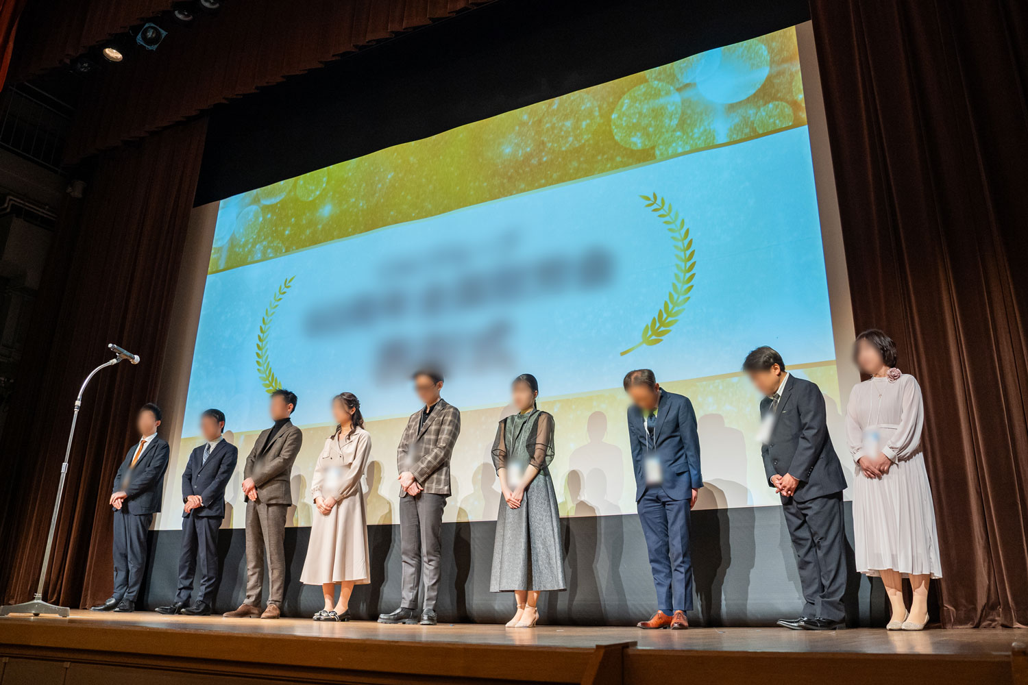 アウトソーシング系企業/周年イベント兼社内表彰式